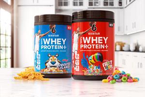 SIX STAR® and Kellogg’s® Turn Iconic Cereal Flavors into Protein Powder