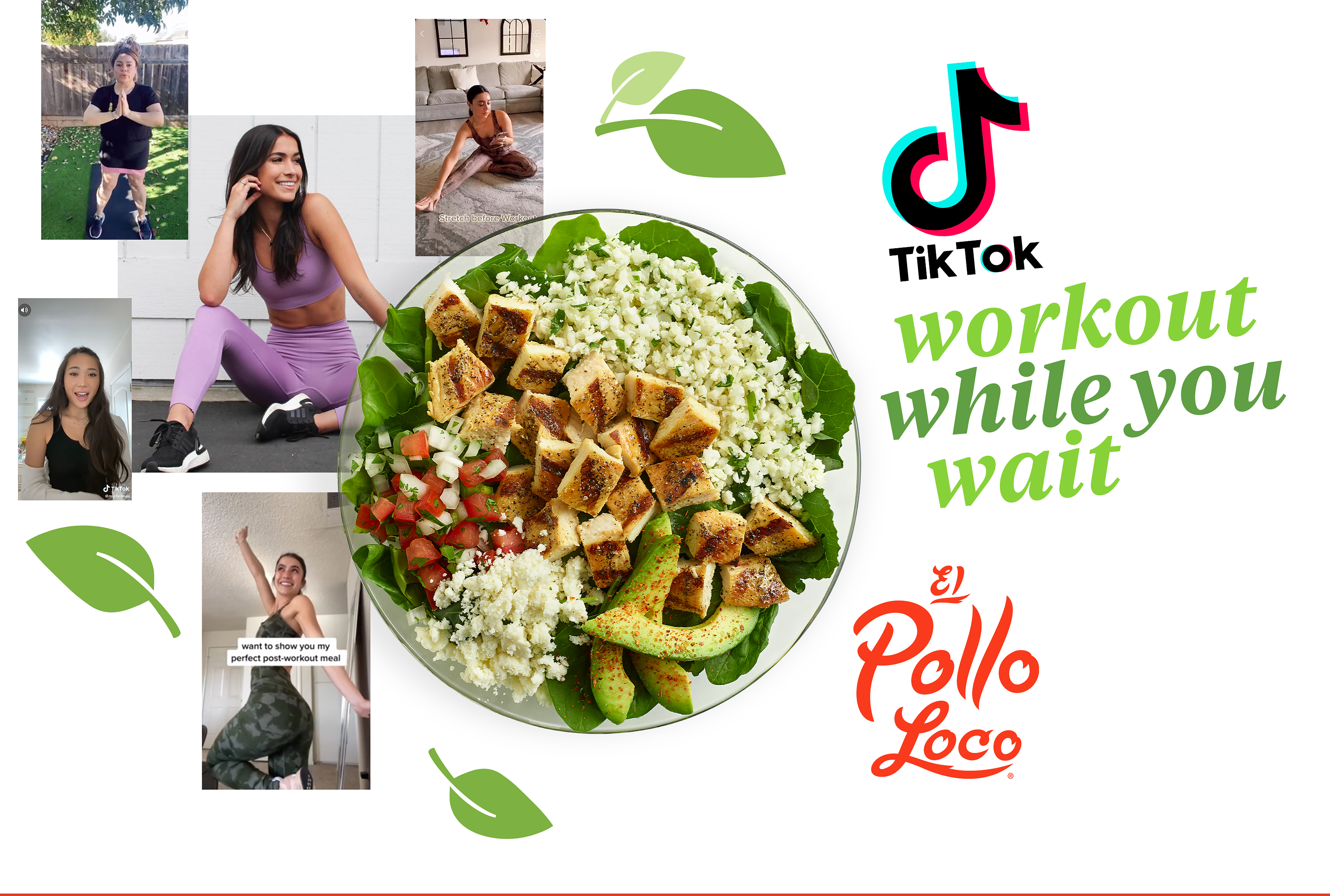 El Pollo Loco launches its first-ever “Workout While You Wait” TikTok Campaign