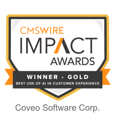 Coveo Wins CMSWire IMPACT Award 