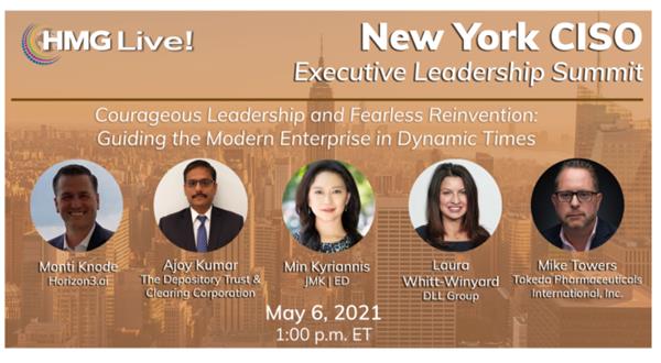 HMG Strategy's 2021 HMG Live! New York CISO Executive Leadership Summit