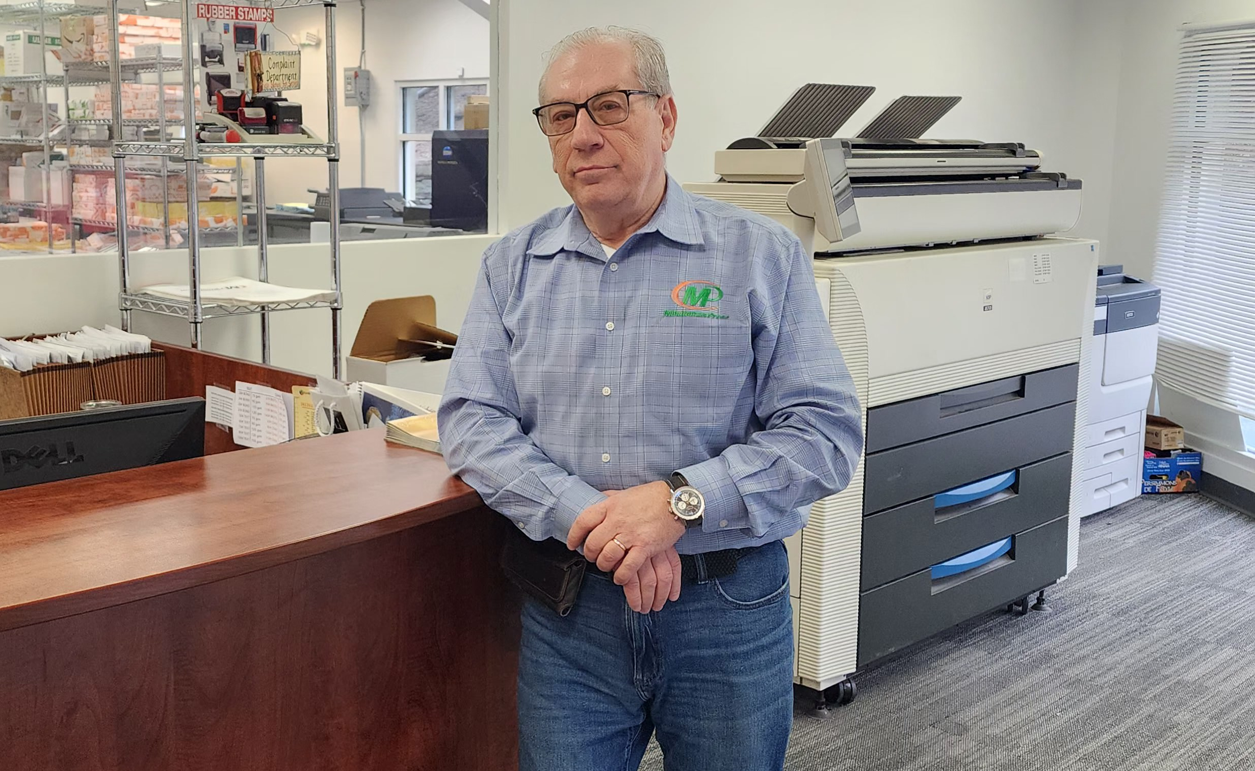 Minuteman Press Greenwich CT David Goldvug Photo
