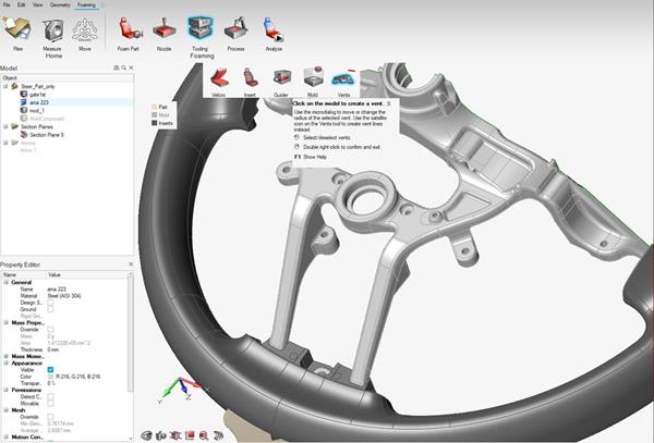 Steering wheel 1, Shematics of automotive steering wheel