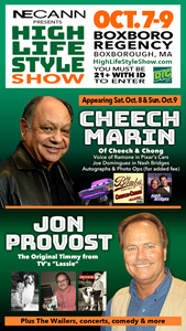 The HighLifeStyle show features keynote speaker Cheech Marin, music from The Wailers,, Roots of Creation, Jon Butcher and others plus celebrity appearances, the Weed Game Show live, the New England debut of the off-Broadway hit Cannabis! A Viper Vaudeville and much more. A hybrid trade show for canna brands, the HighLifeStyleShow provides an opportunity for businesses, entrepreneurs, and brands to meet the distributors, retailers, and consumers in an entertaining, safe environment.