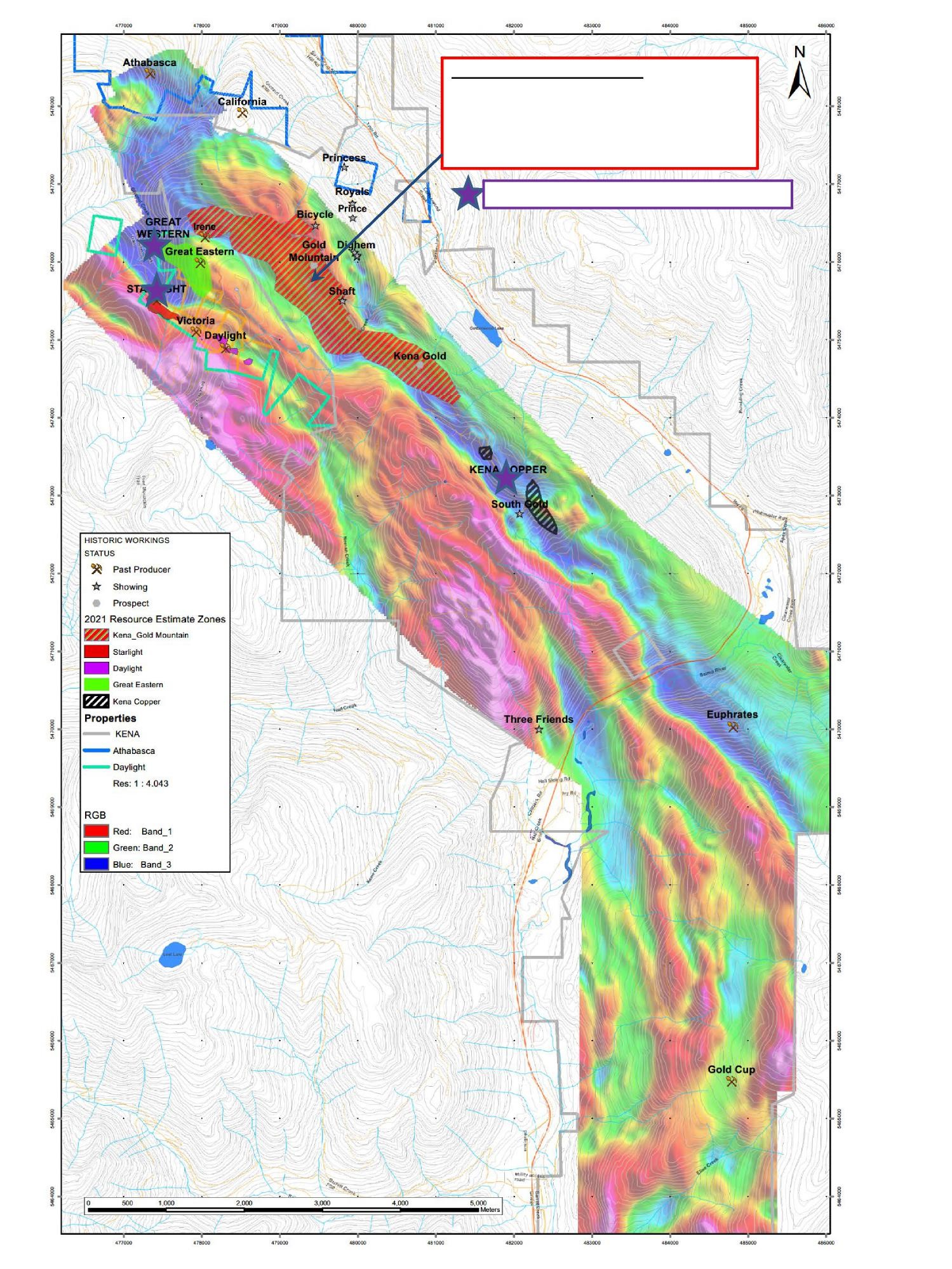 West Mining Corp.: Kena Project 2021 Diamond Drill Locations