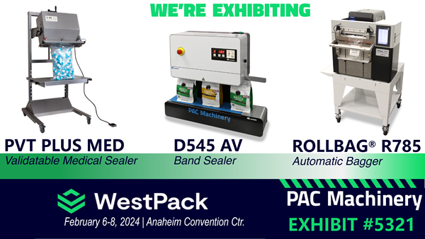 PAC Machinery to Exhibit at WestPack 2024