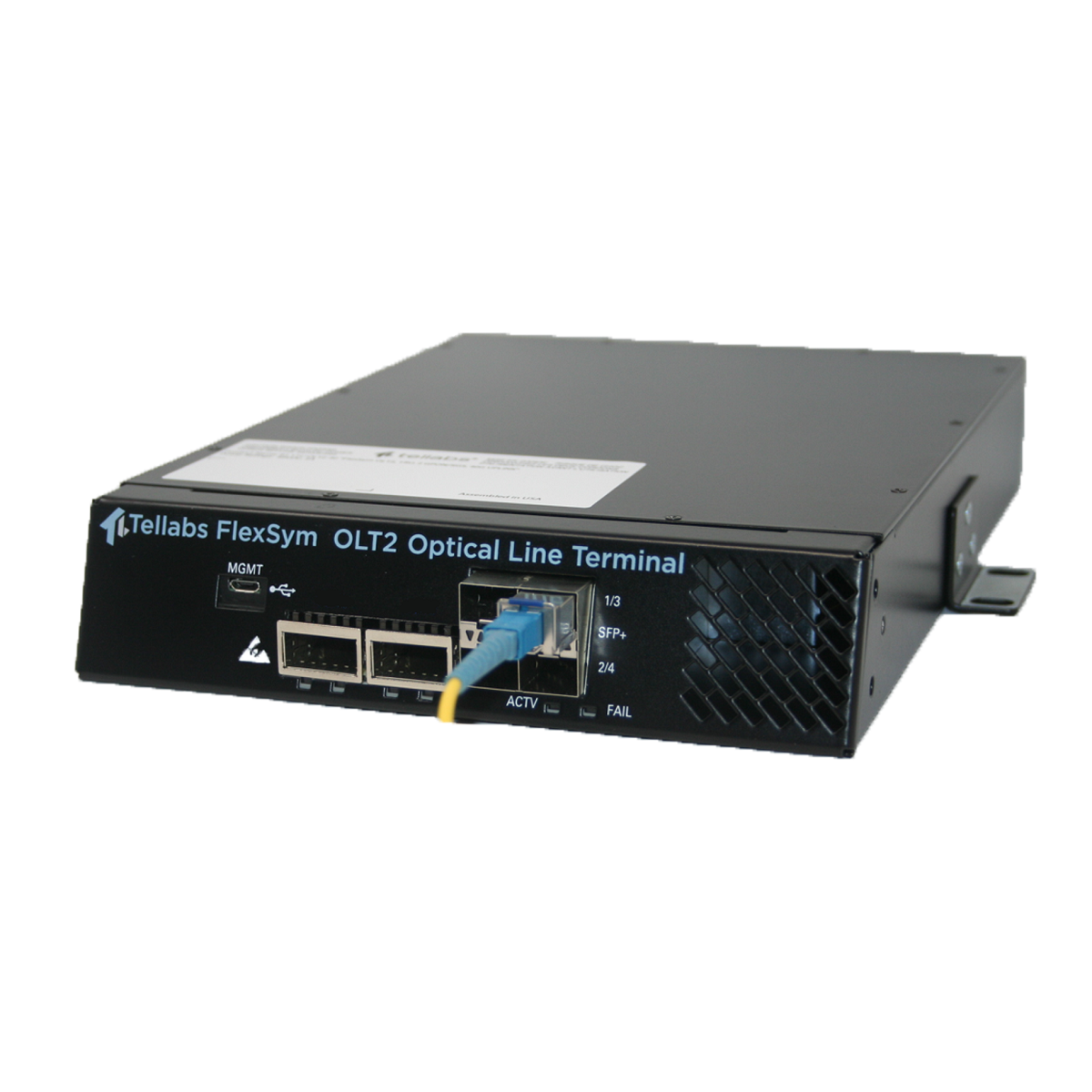 New Optical Line Terminal transforms how Passive Optical Networks are built for modern fiber connectivity with small size, quiet operations, multiple mounting choices and various powering options.