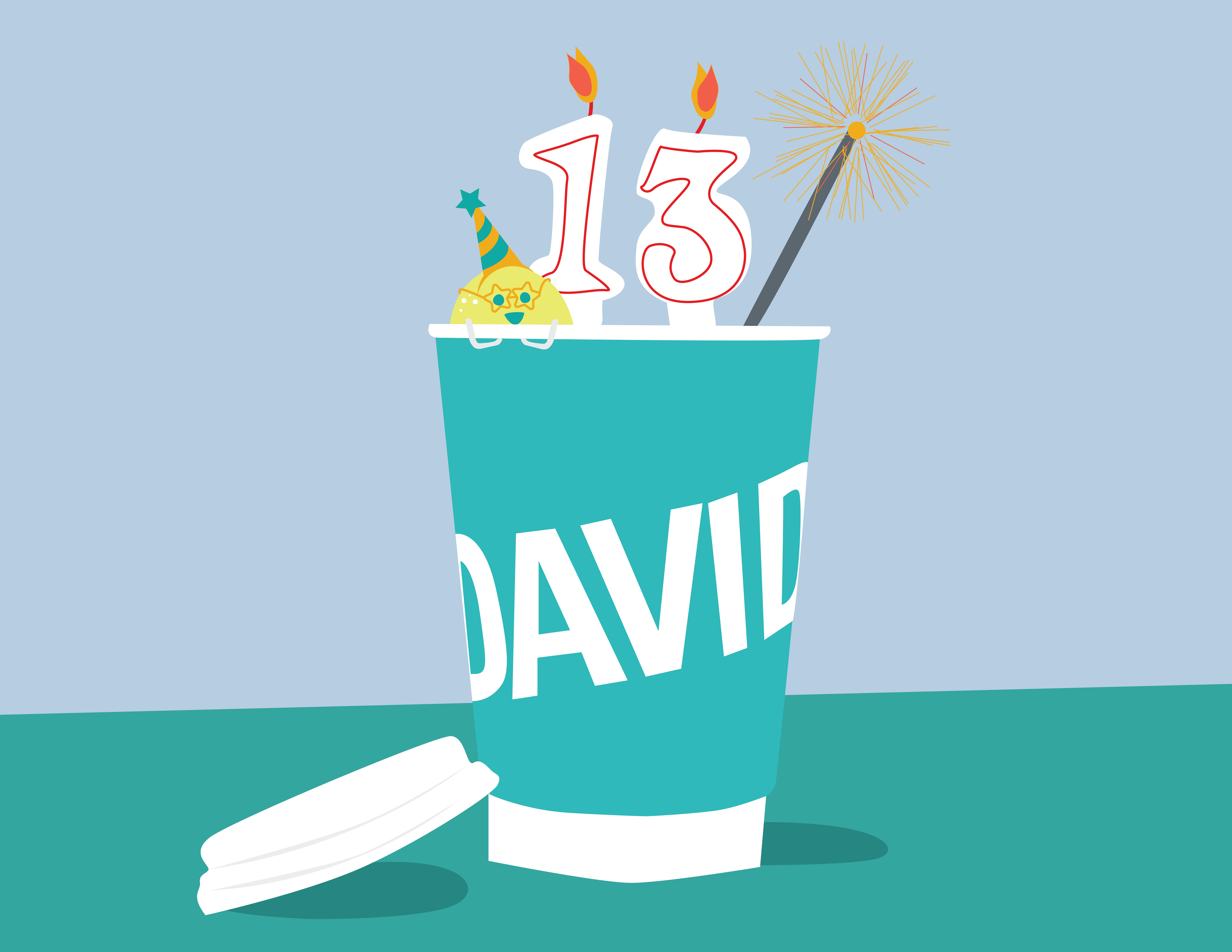 Canadian Brand DAVIDsTEA Celebrates Gold Birthday, turning 13 on September 13th