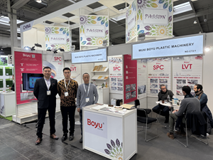 Wuxi Boyu Plastic Machinery Showcases Latest SPC Flooring Innovations at DOMOTEX 2024