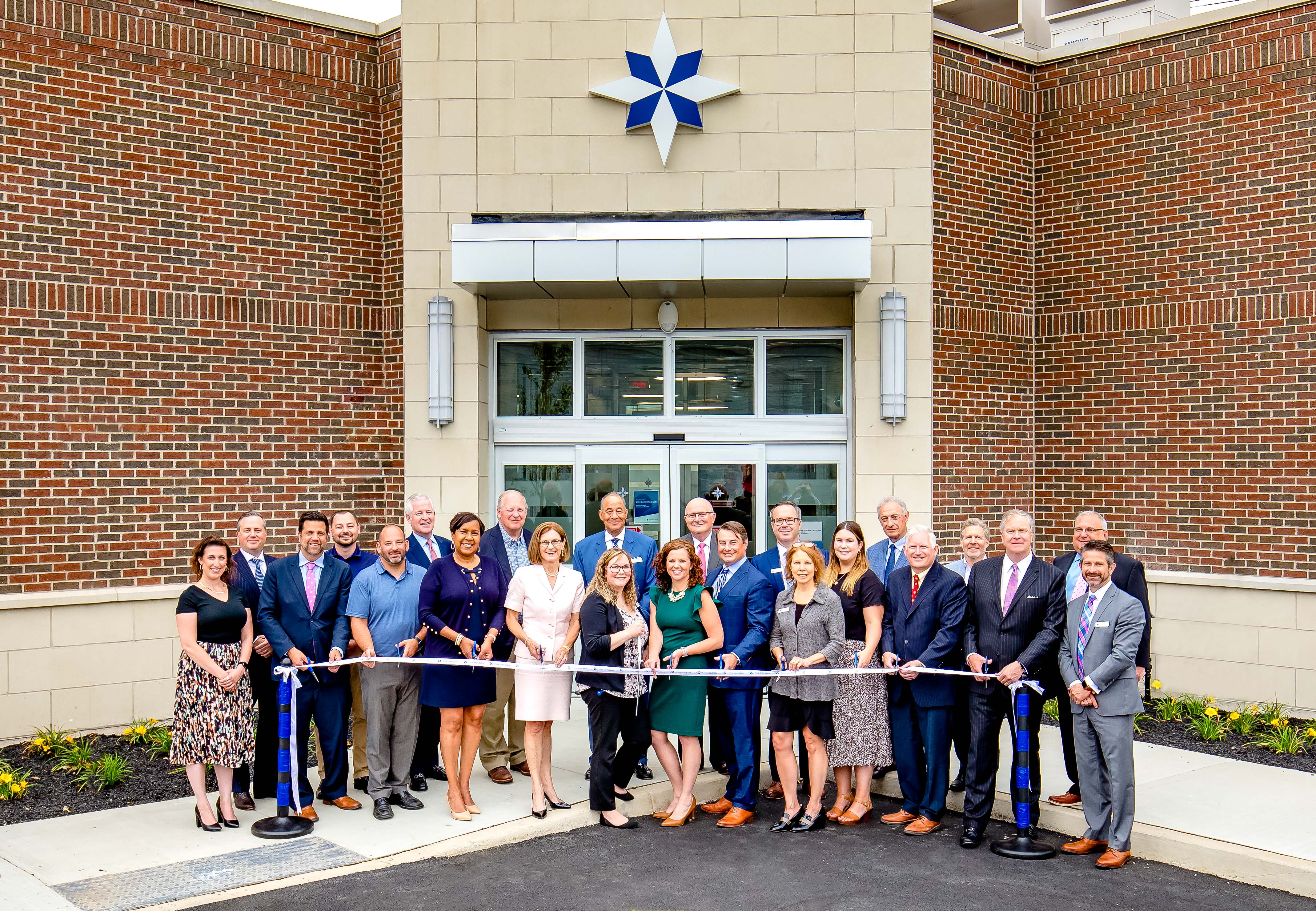 Ribbon Cutting Photo Seneca Street