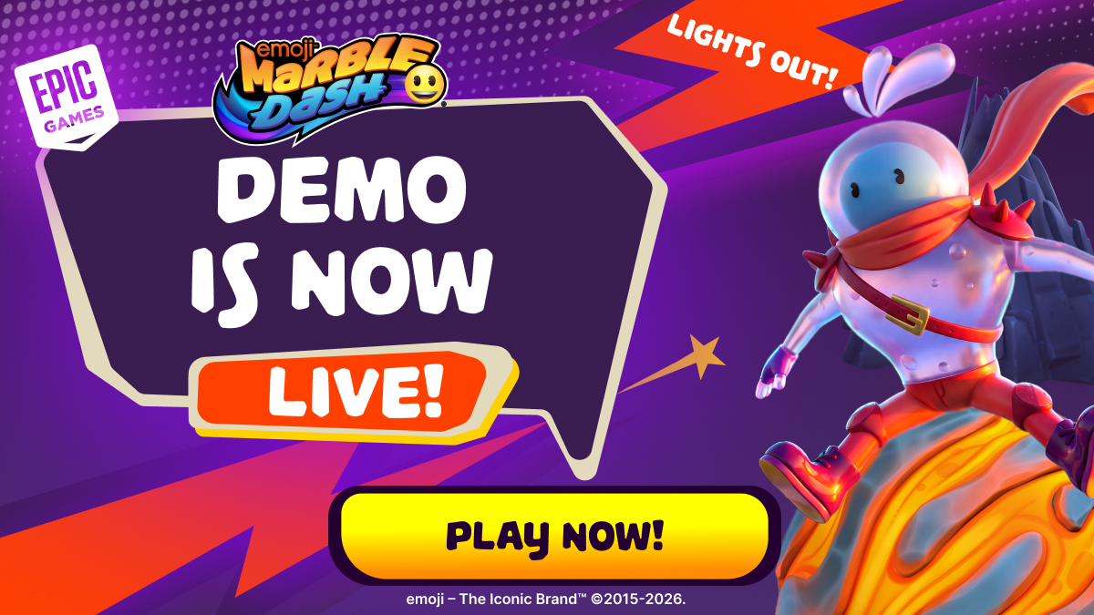 emoji™ Marble Dash Demo Now Live on Epic Ahead of Community Sale