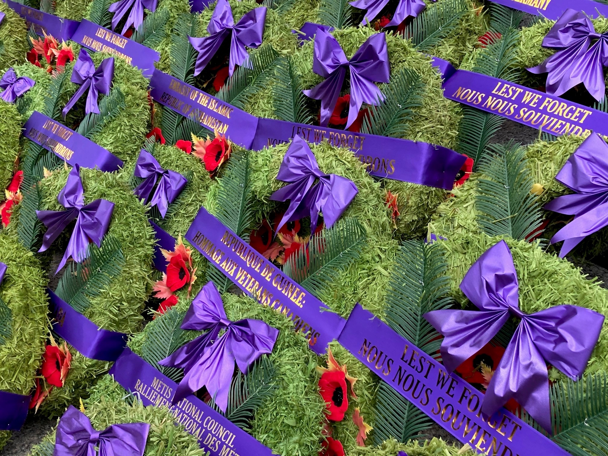 Remembrance Dasy 2021_wreaths close