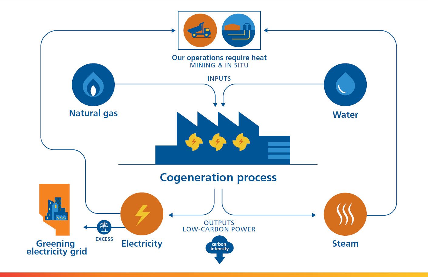 Cogeneration infographic
