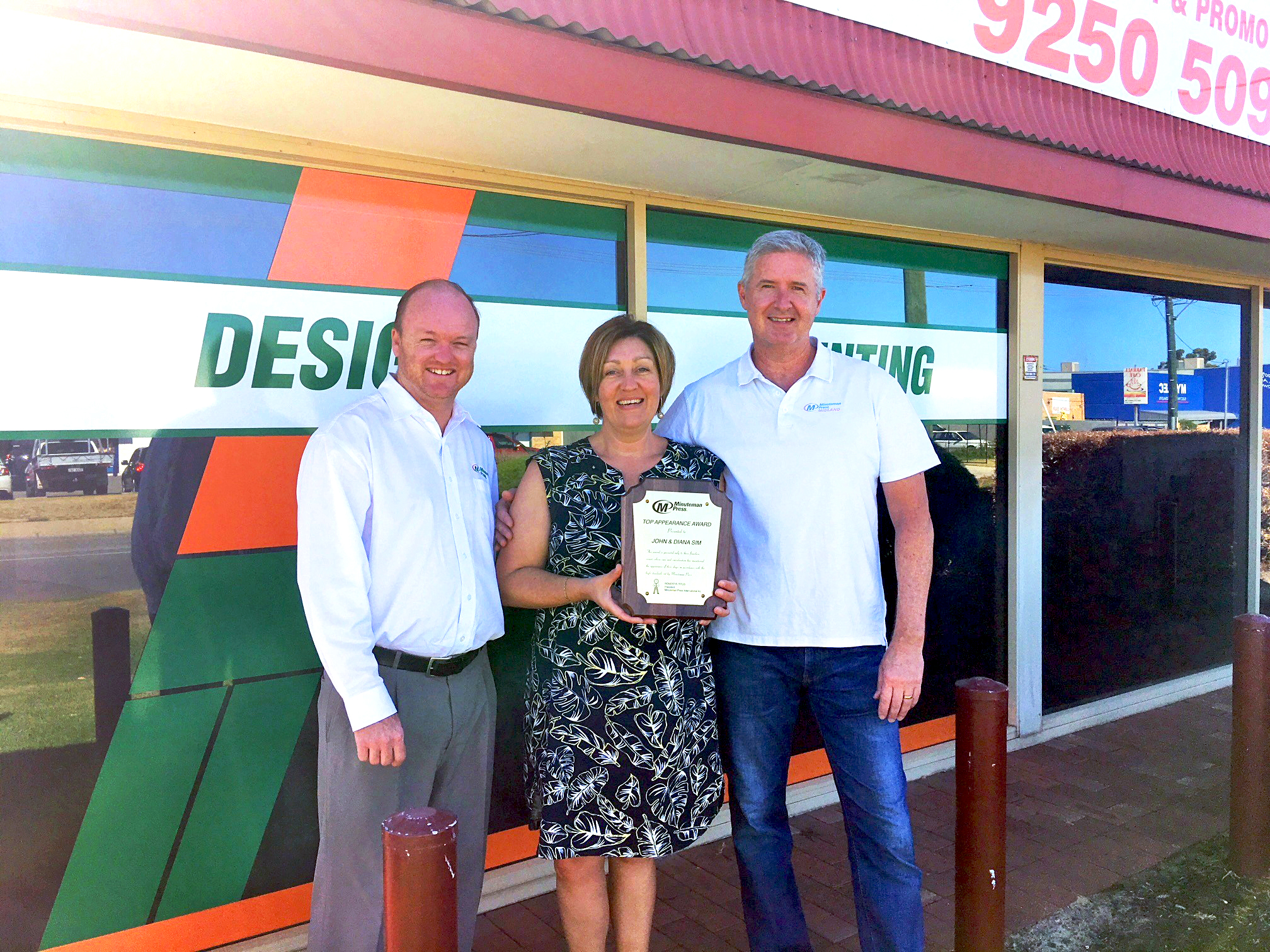 Minuteman Press Australia Print Franchise - Midland - Glenn Coyle Diana Sim John Sim FINAL