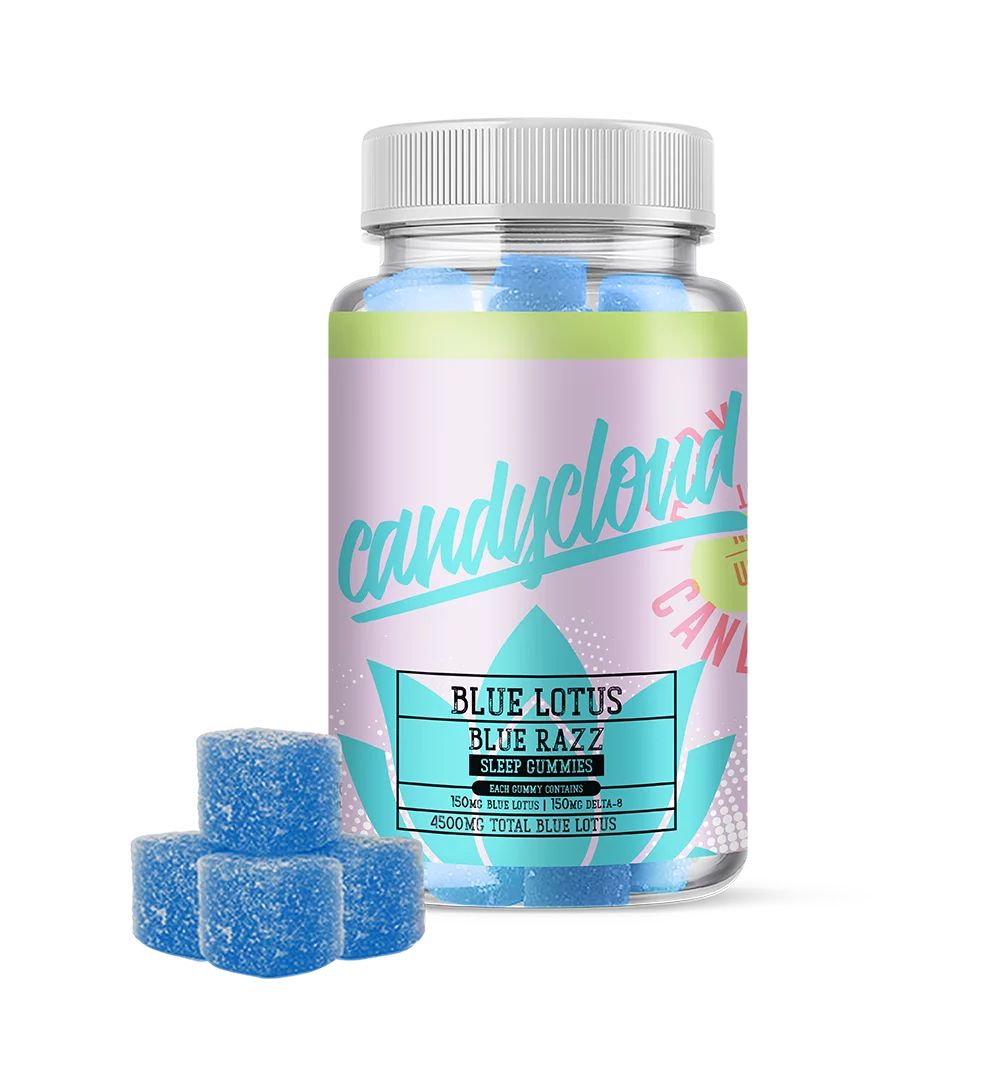 Candy Cloud - Blue Lotus + Delta 8 THC Gummies
