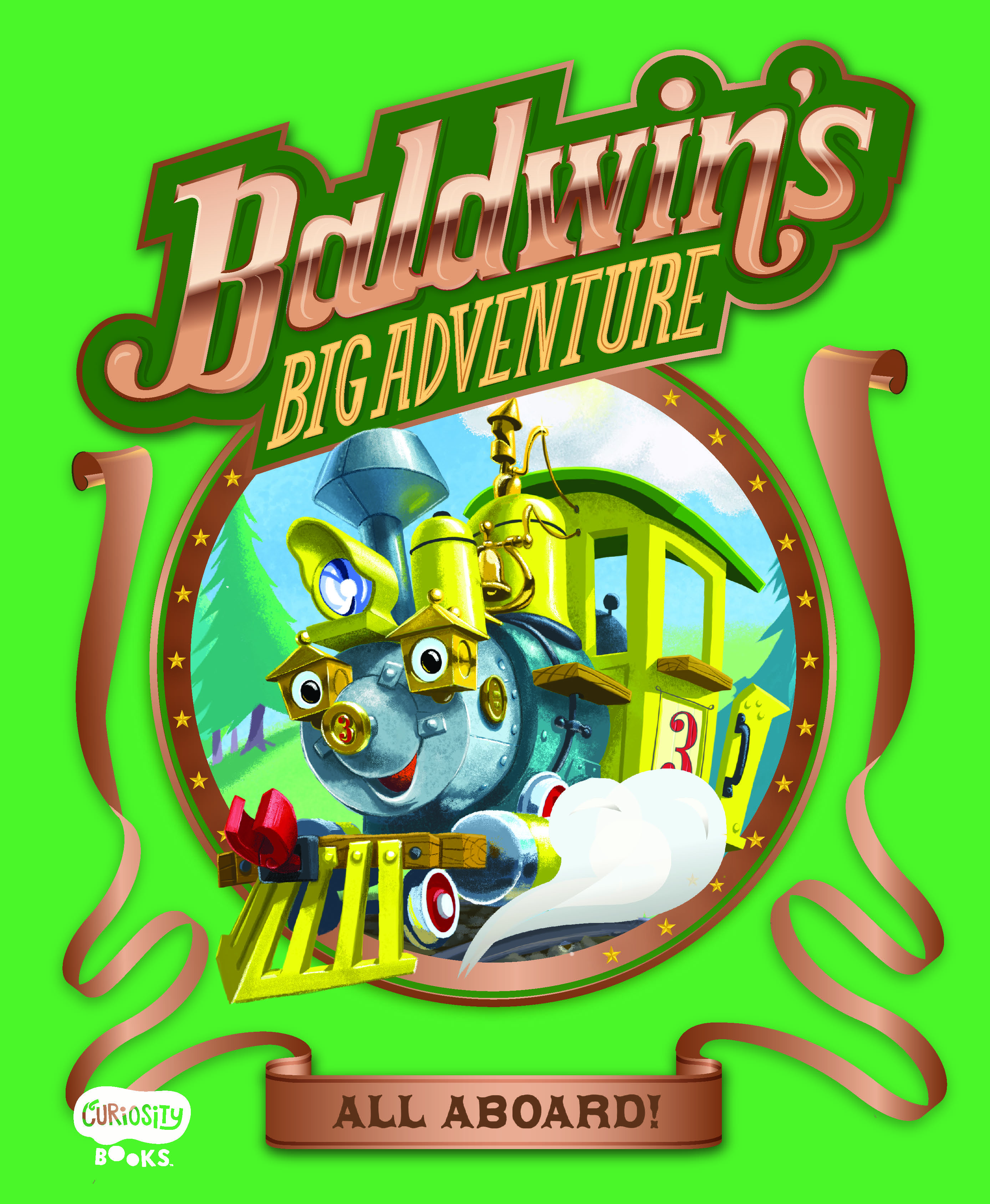 BALDWIN'S BIG ADVENTURE BOOK COVER ART