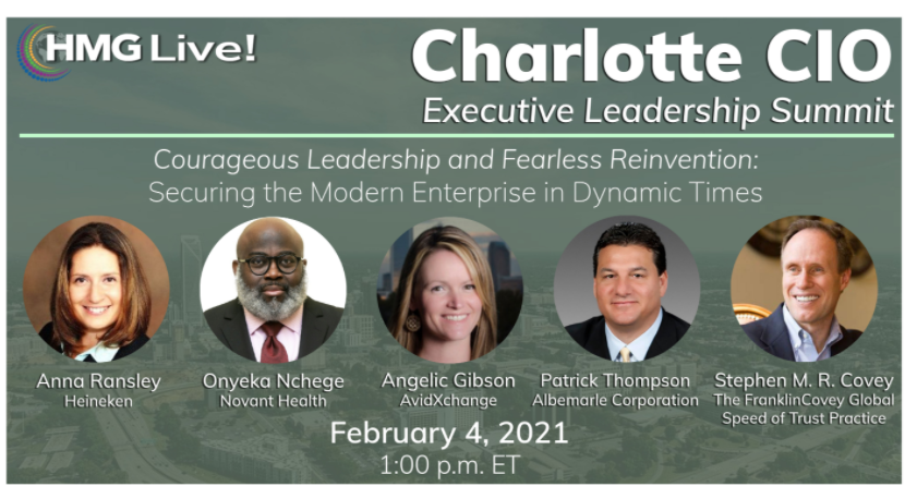 2021 HMG Live! Charlotte CIO Executive Leadership Summit