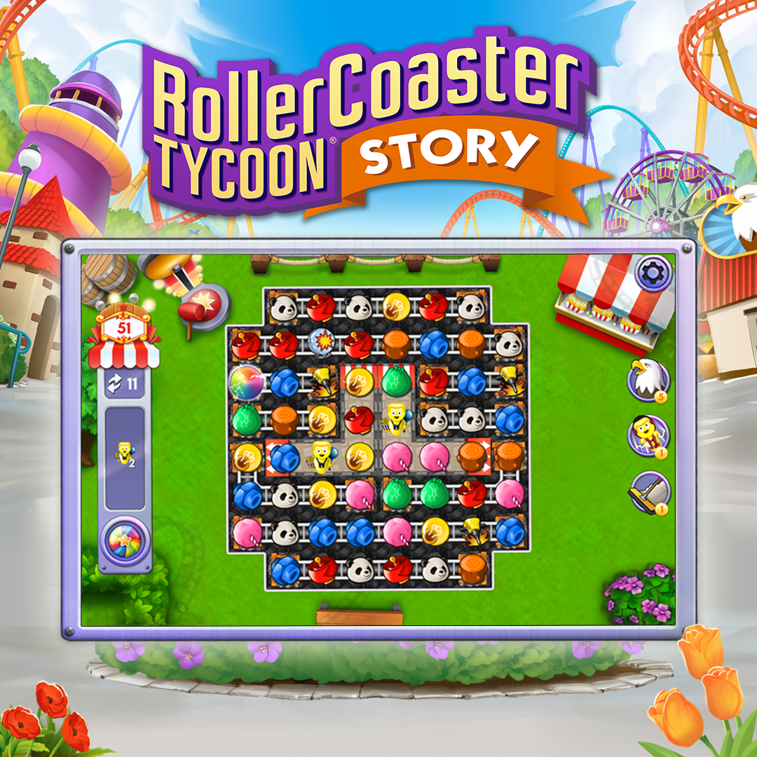Atari Brings Six Flags to RollerCoaster Tycoon Touch - The Toy Book