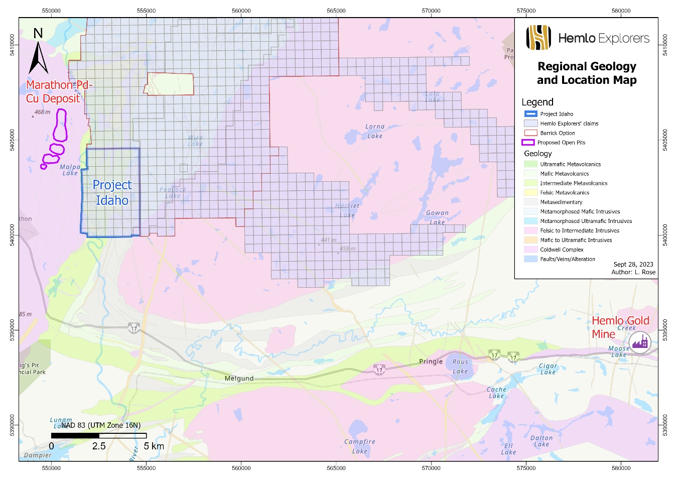 Project Idaho Regional Location Map