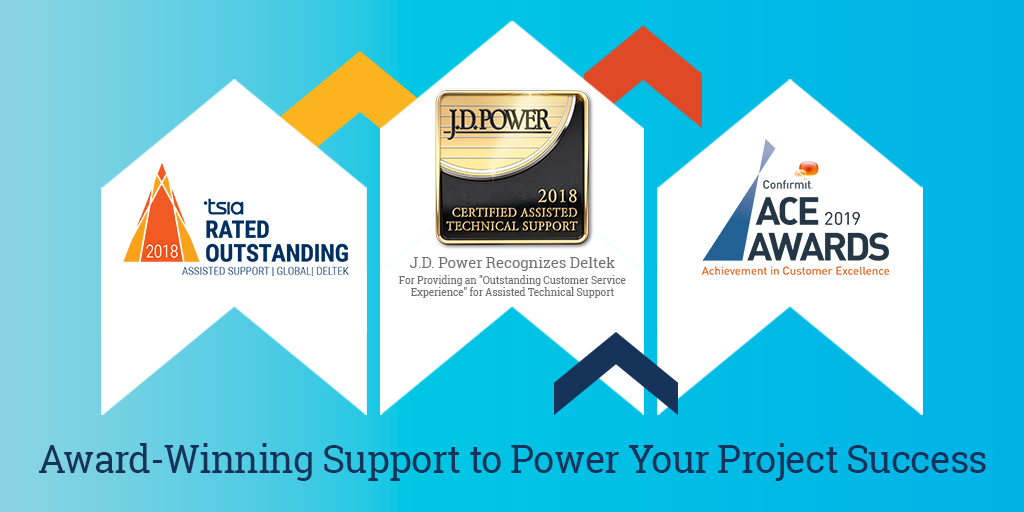 Award-winning support from Deltek. Find out more at Deltek.com. 