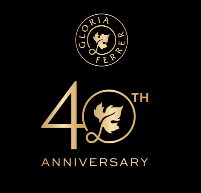 Gloria Ferrer 40th Anniversary Logo 
