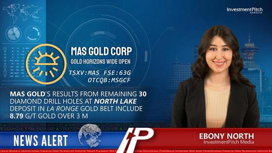 MAS Gold’s results from remaining 30 diamond drill holes at North Lake deposit in La Ronge Gold Belt include 8.79 g/t gold over 3.0 meters: MAS Gold’s results from remaining 30 diamond drill holes at North Lake deposit in La Ronge Gold Belt include 8.79 g/t gold over 3.0 meters