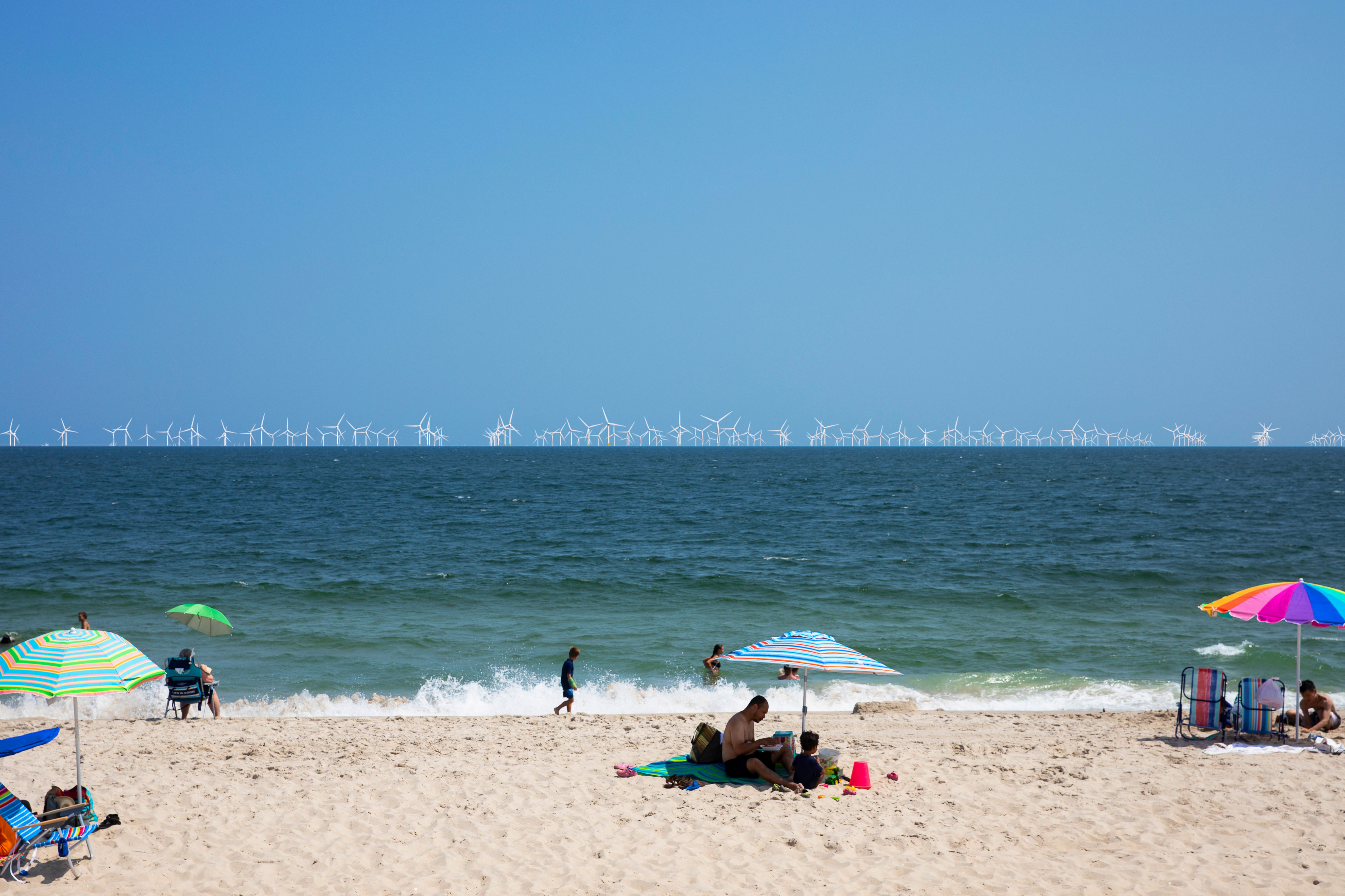 Holgate with Wind Turbines 