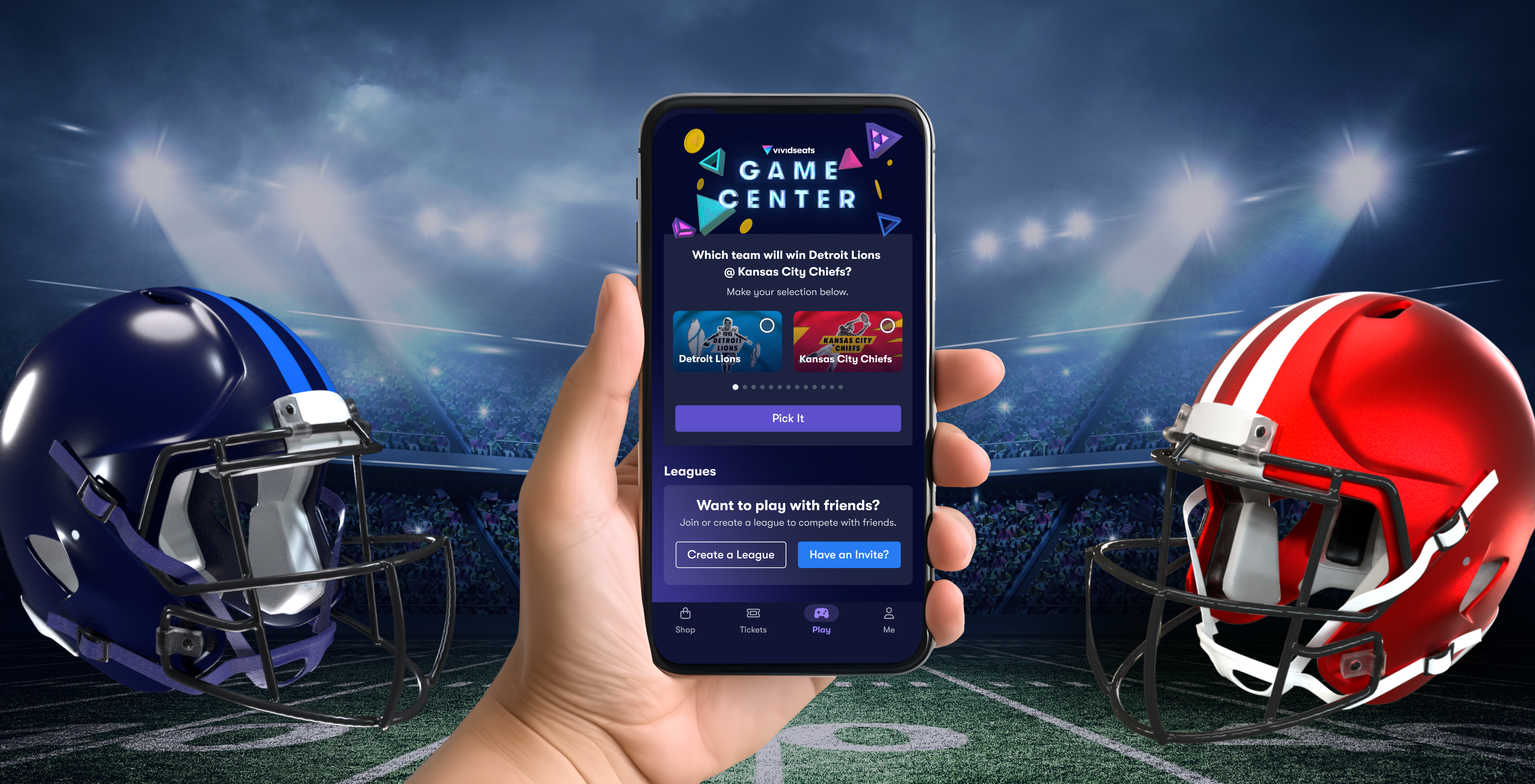 Vivid Seats Game Center 