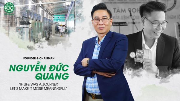 Founder & Chairman Nguyen Duc Quang