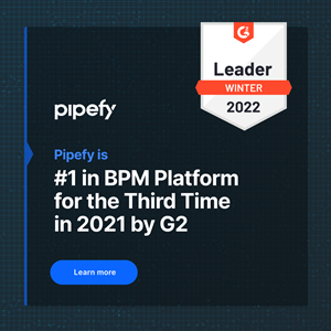 Pipefy Named the #1 Business Process Management Platform for the Third Time by G2