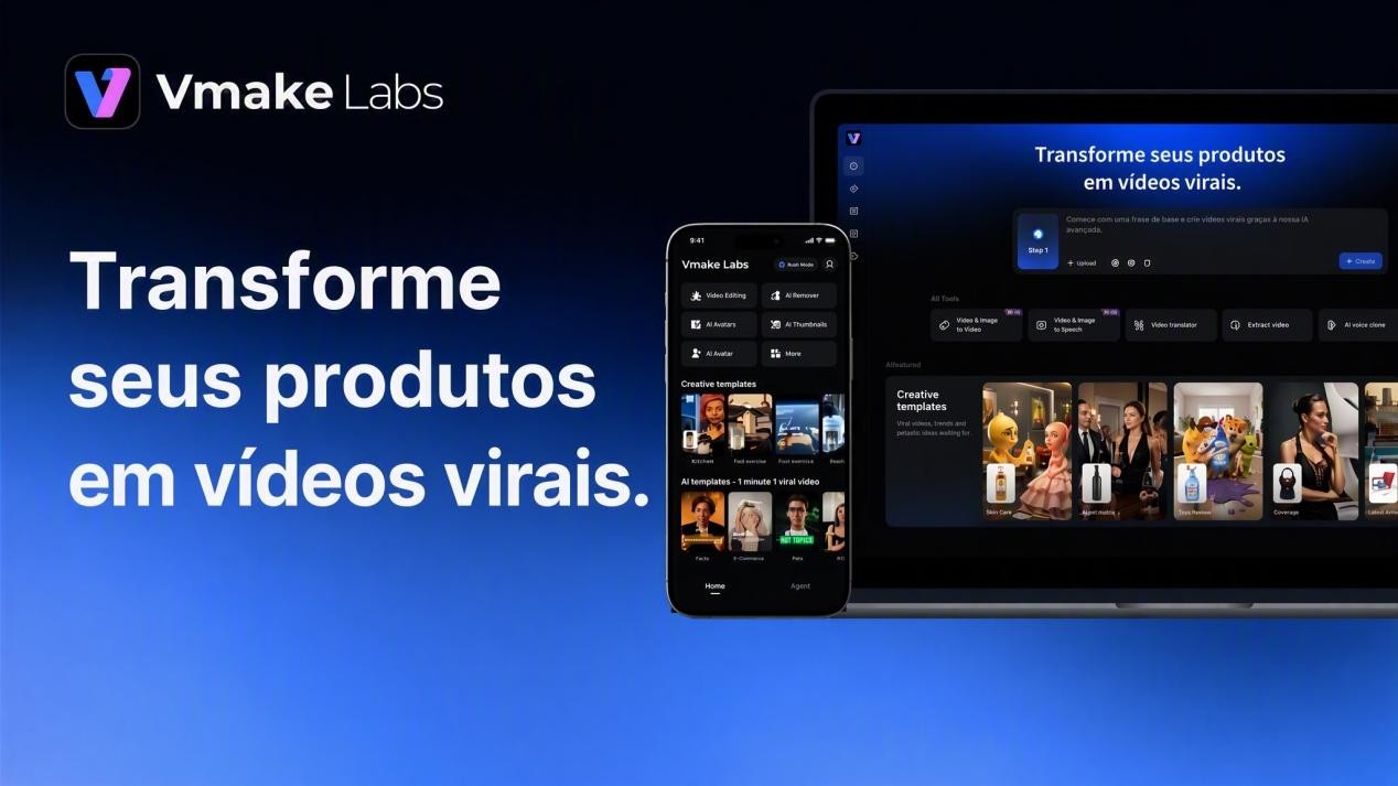 Transforme seus produtos em vídeos virais