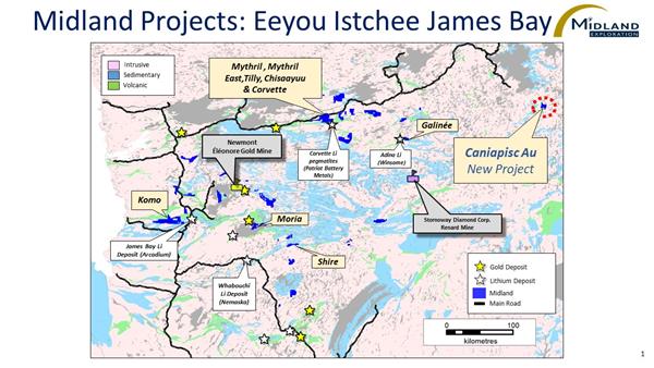 Figure 1 MD Projects - Eeyou Istchee James Bay