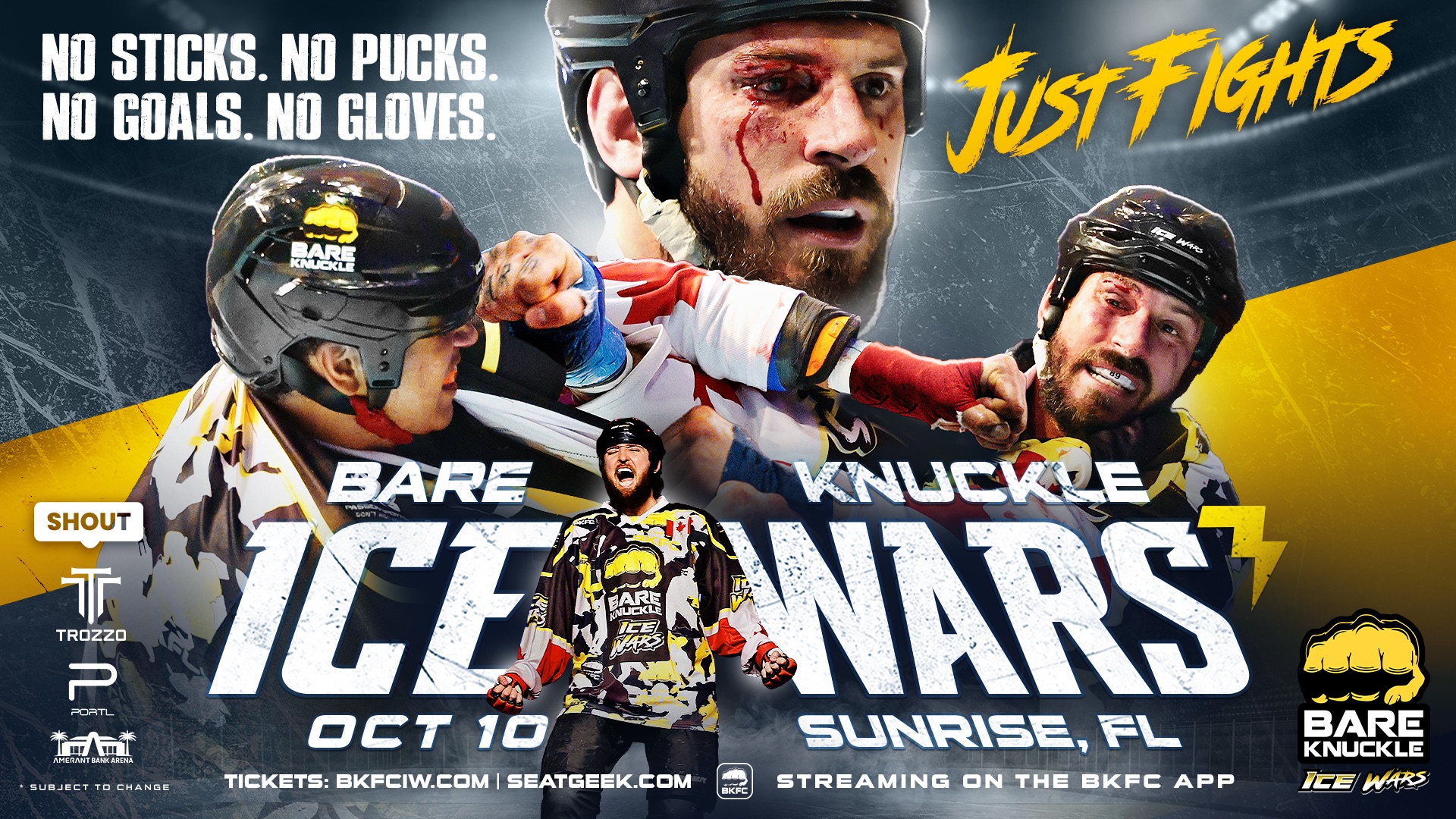 LiveOne (Nasdaq: LVO) to Stream BKFC Ice Wars 3: Bare Knuckle Brawls LIVE from Amerant Bank Arena to Fans in Over 200 Countries