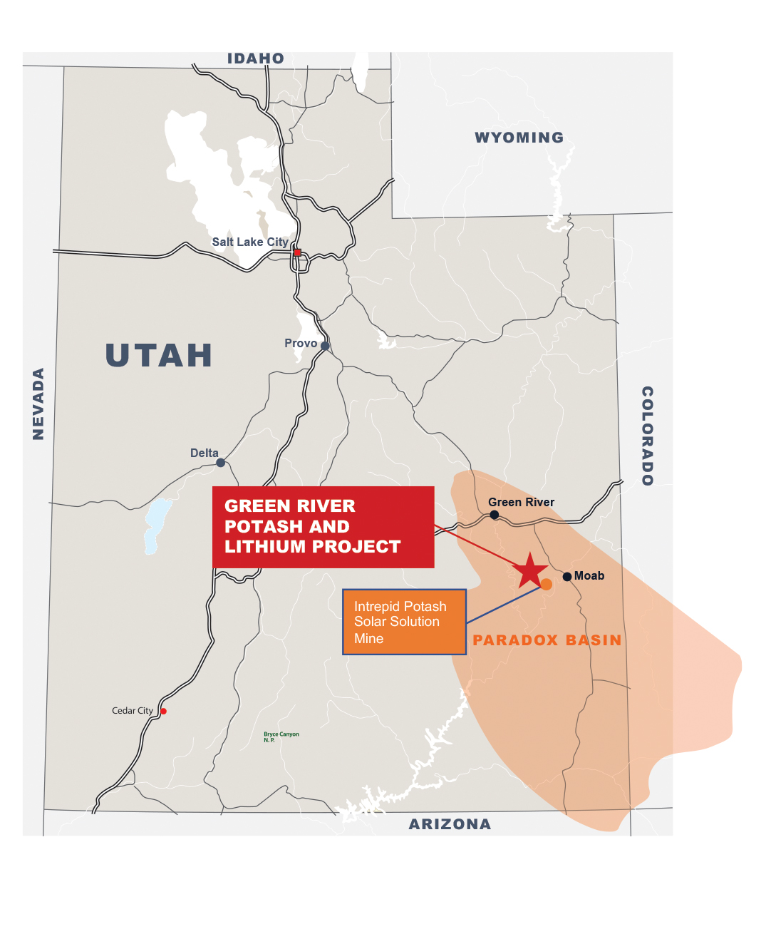 Location of Greene River Project