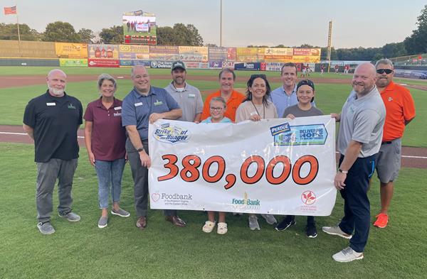 The 2023 Perdue Strike Out Hunger Challenge on Delmarva 