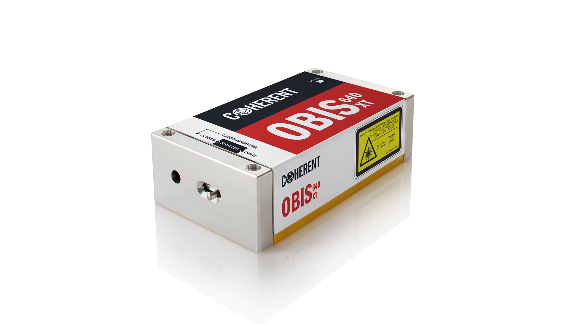 The OBIS 640 XT is a red laser module matching the high output power, low noise, beam quality, and compact size of Coherent’s existing blue and green laser modules, to enable high-performance super-resolution microscopy..