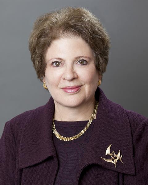 Ambassador Fay Hartog-Levin (Ret.), Chair, The Harry and Jeanette Weinberg Foundation