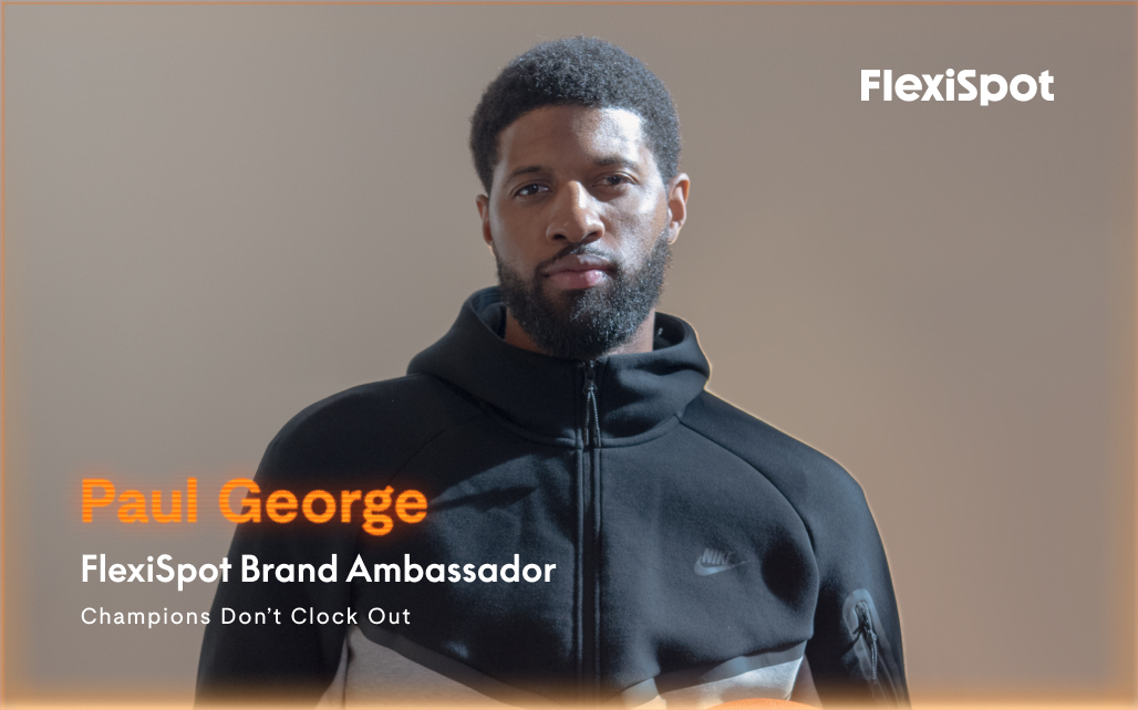 NBA All-Star Paul George Joins FlexiSpot as Brand Partner to Champion Movement, Balance, and Everyday Performance