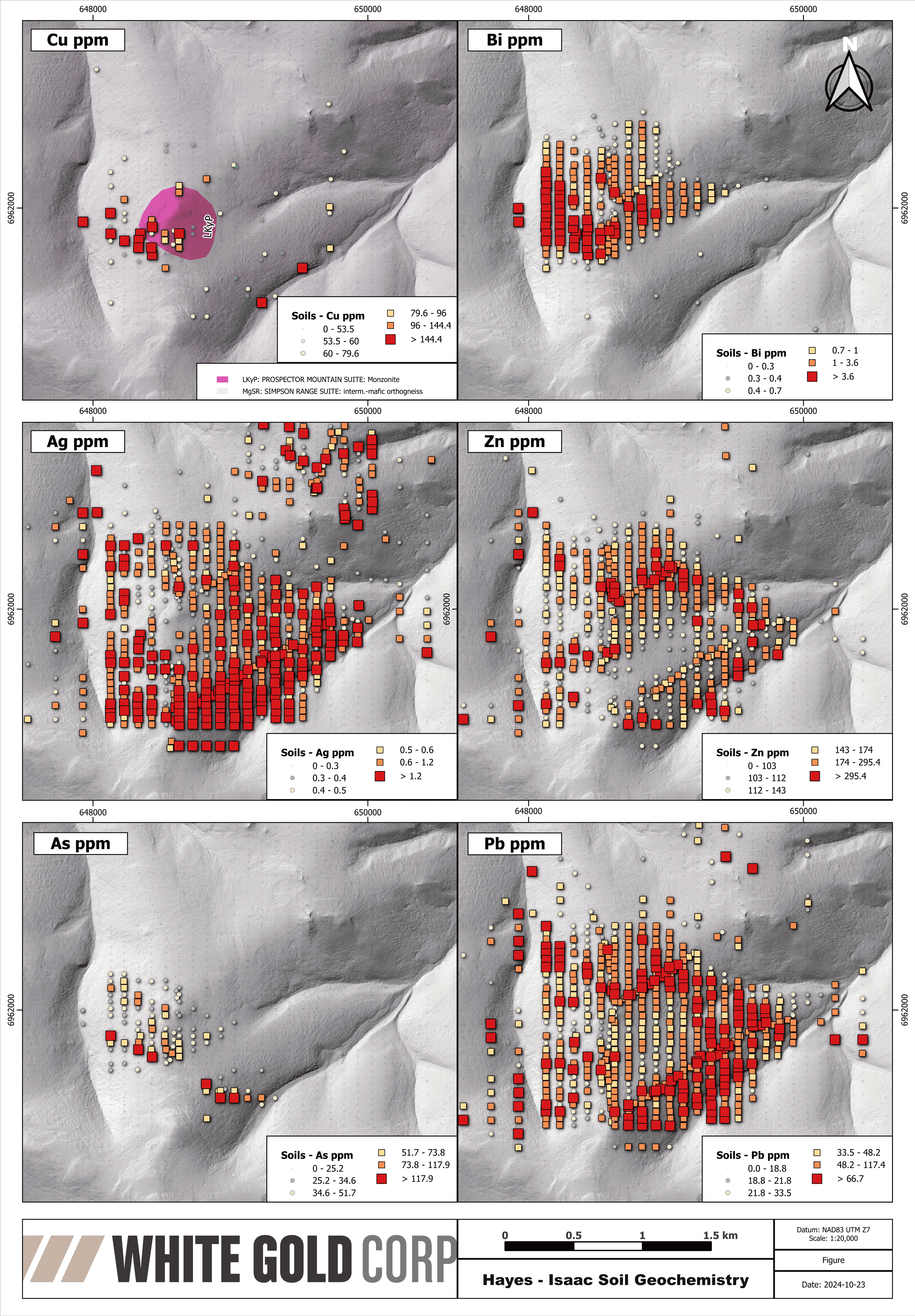 Figure 3 - Isaac Soil Geochemistry-min