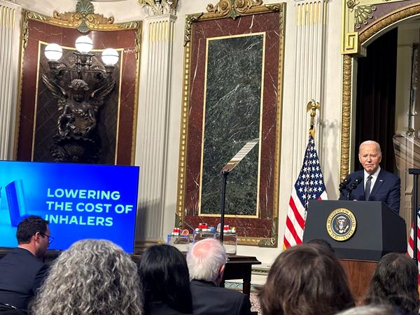 President Biden Highlights Work to Lower the Cost of Asthma Inhalers