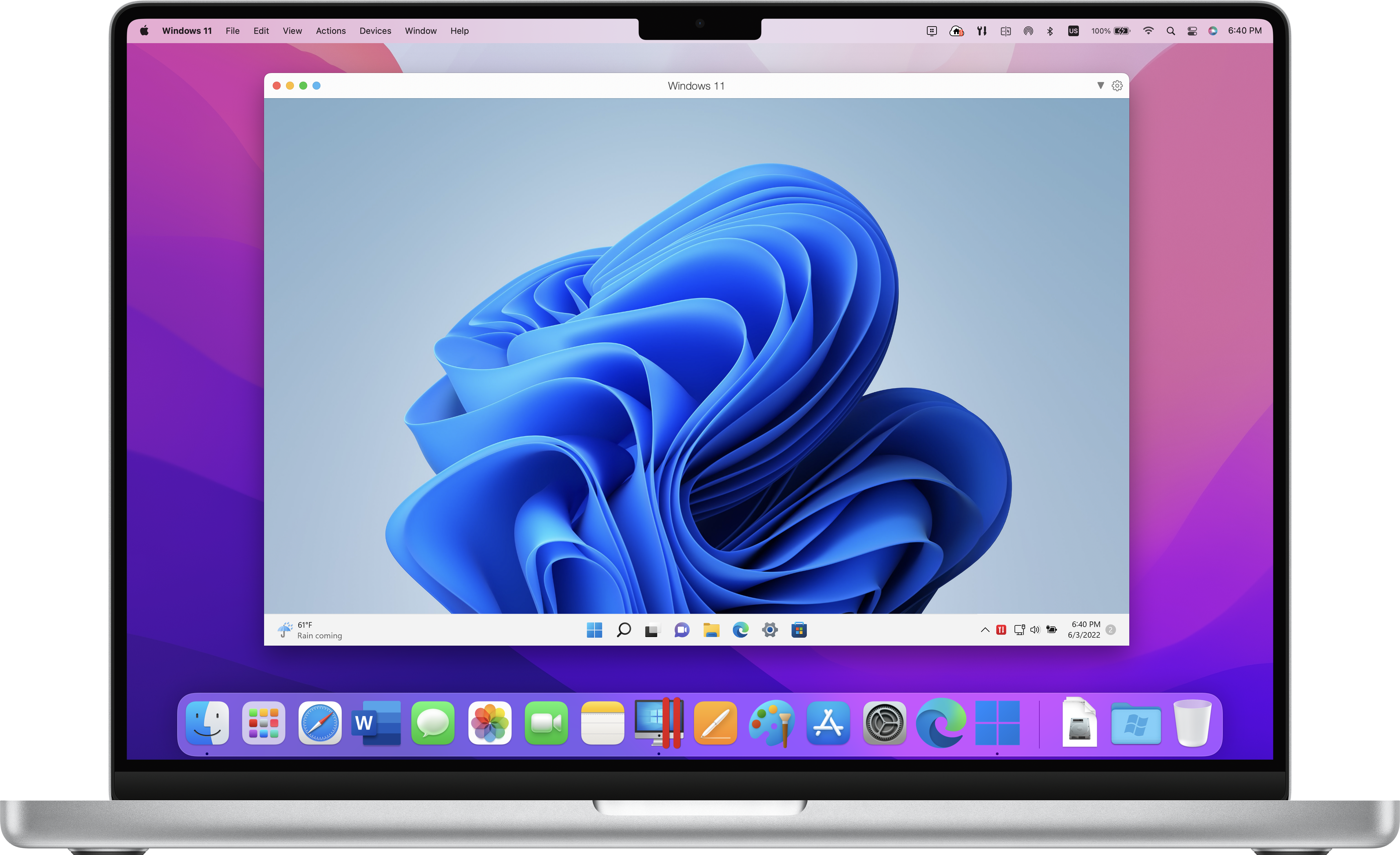 Parallels Desktop 18 for Mac_Hero Macbook Pro