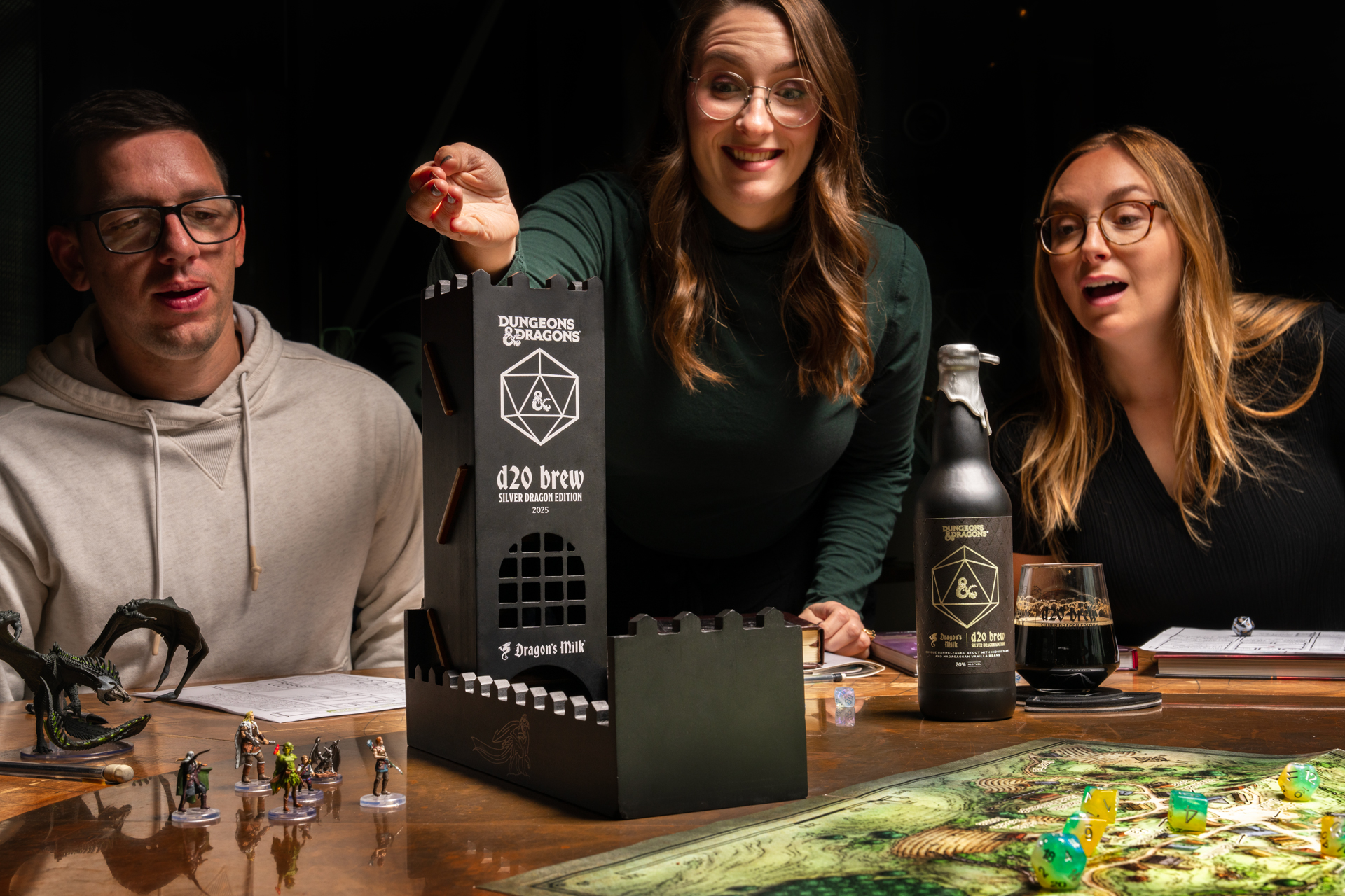 D20 Dice Tower Set