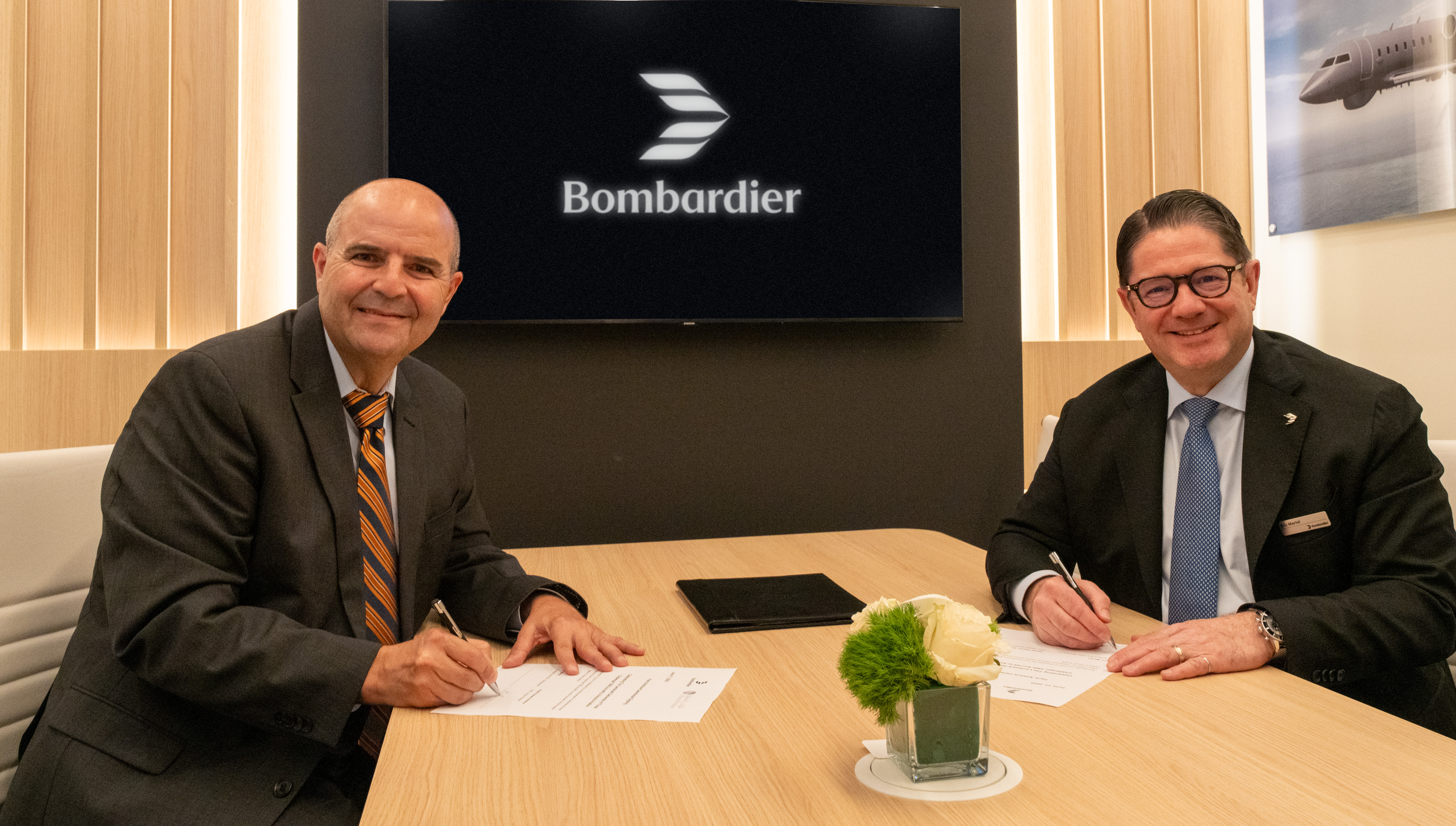 Bombardier commence les livraisons marquantes de trois avions Challenger 3500 à Aloula Aviation
