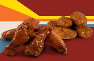 Two new, bold sauces from Wing Boss: Mango Habanero and Crazy Cajun Sauce