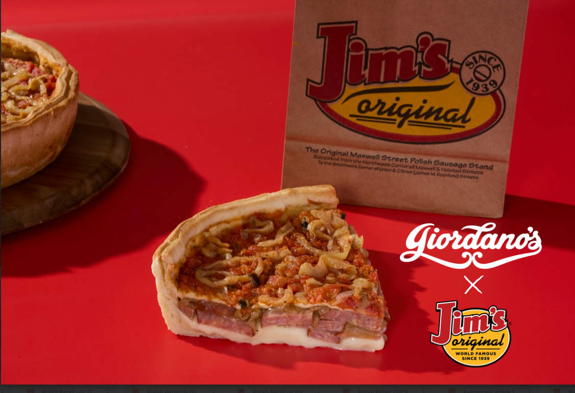 Giordano's x Jim's Original Partnership