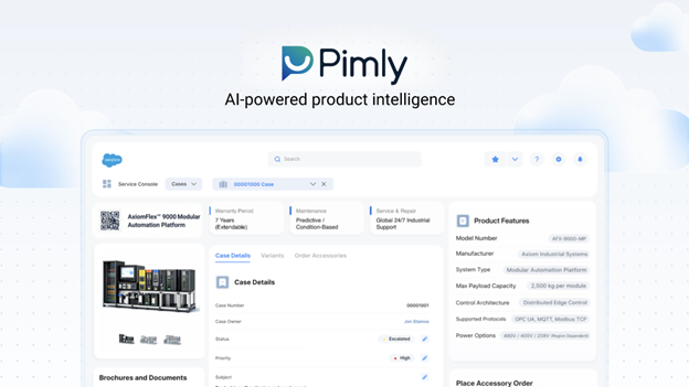 Pimly Product Intelligence is Powered by Structured Product Data in Salesforce