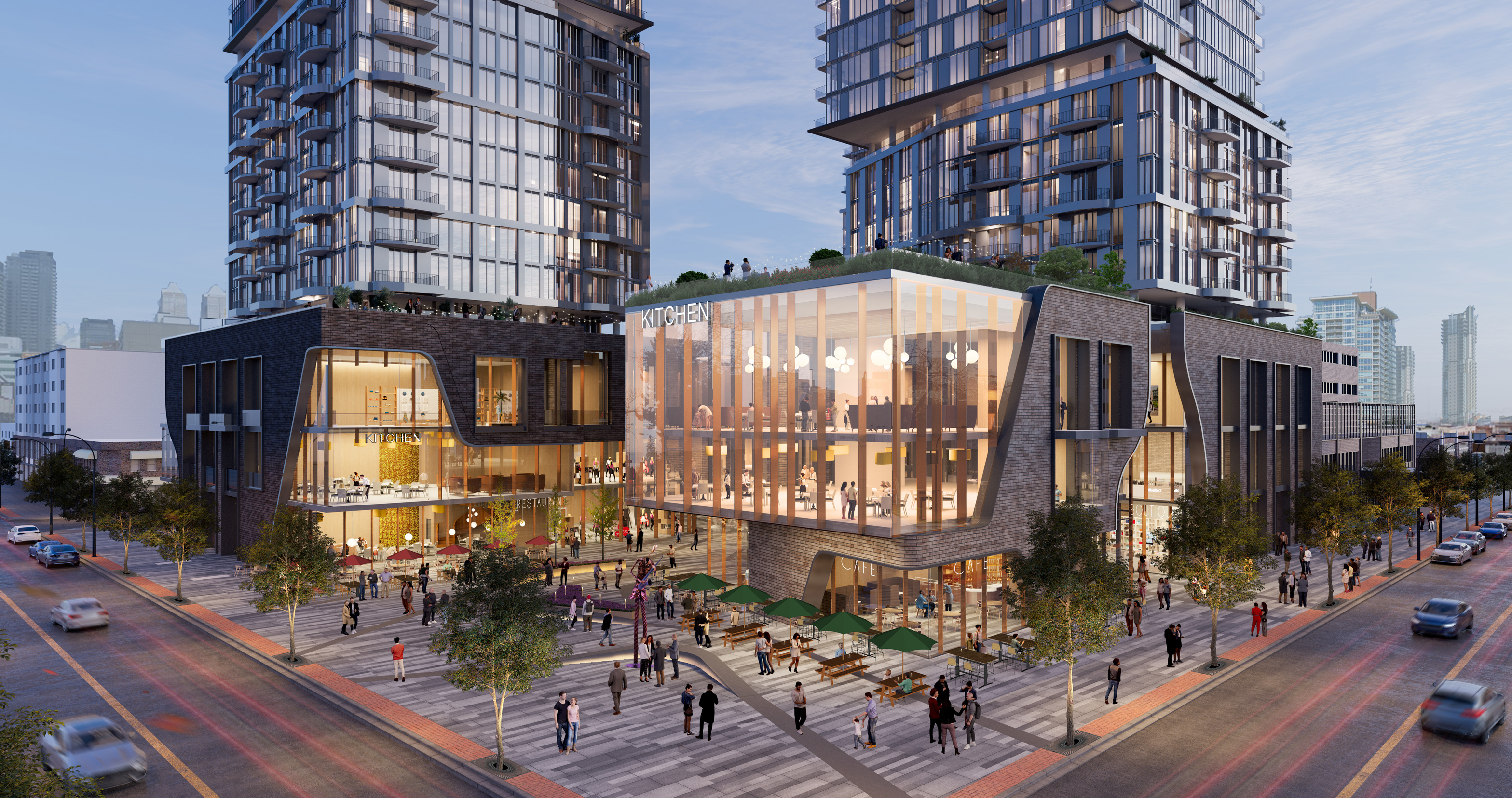 Broadway Plaza and Retail Space