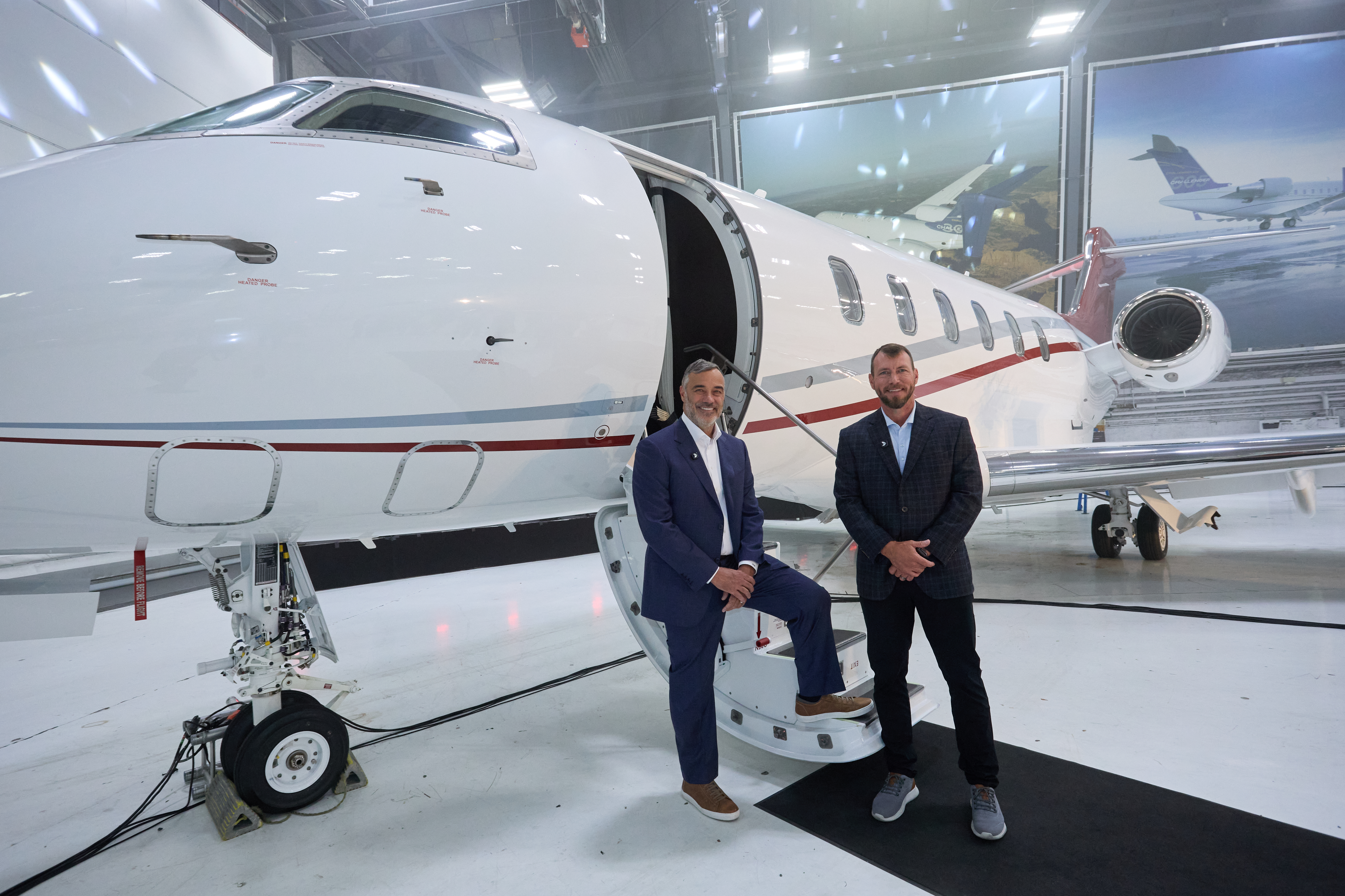 AB Jets prend livraison d'un jet d'affaires Bombardier Challenger 3500