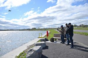 Hidden Level flight testing near Onondaga Lake in Syracuse, NY.