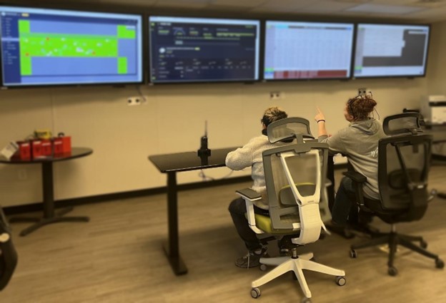 Operations Center at Cipher Mining’s Odessa Facility