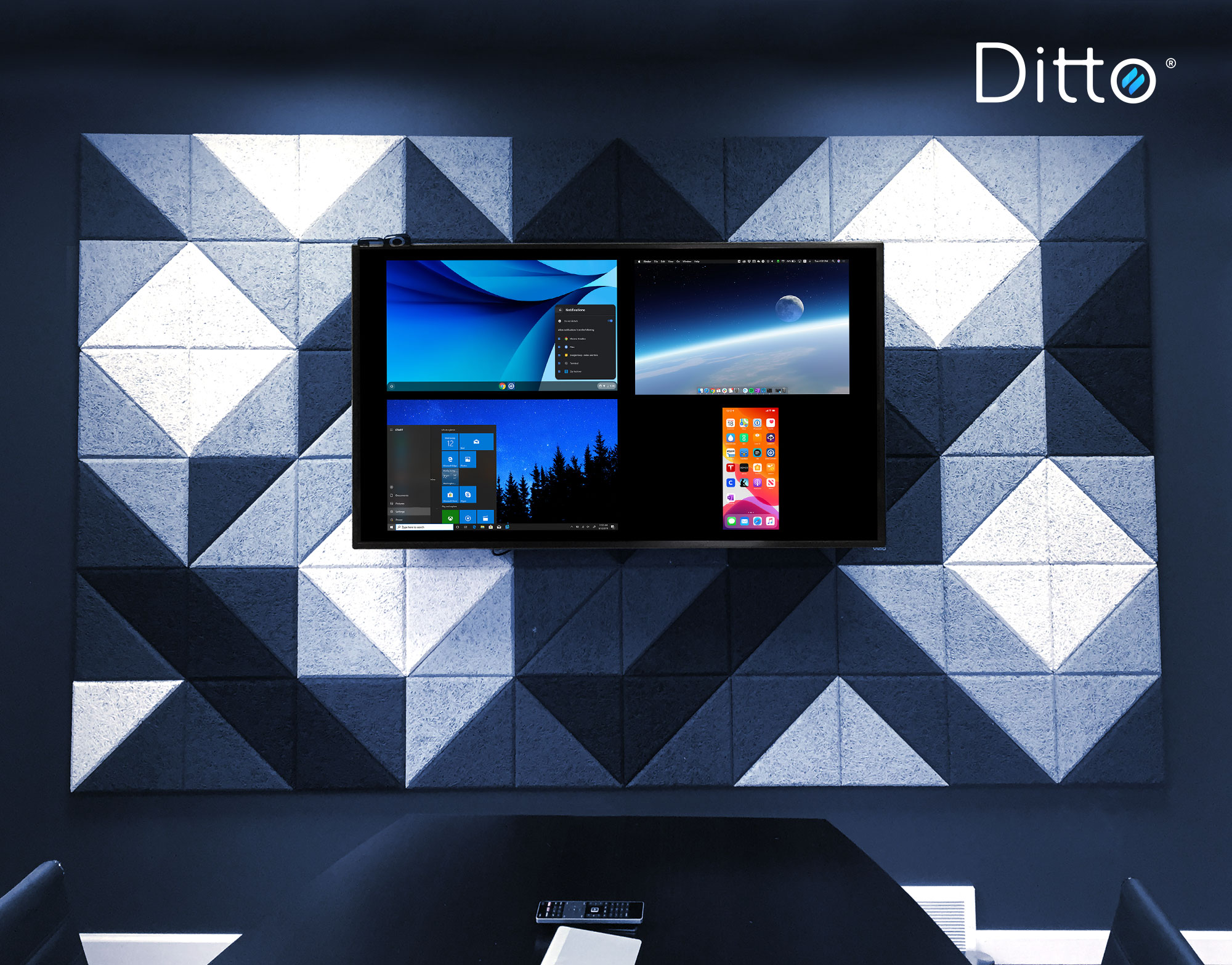 Mirror Multiple Devices to Apple TV with Ditto tvOS Receiver